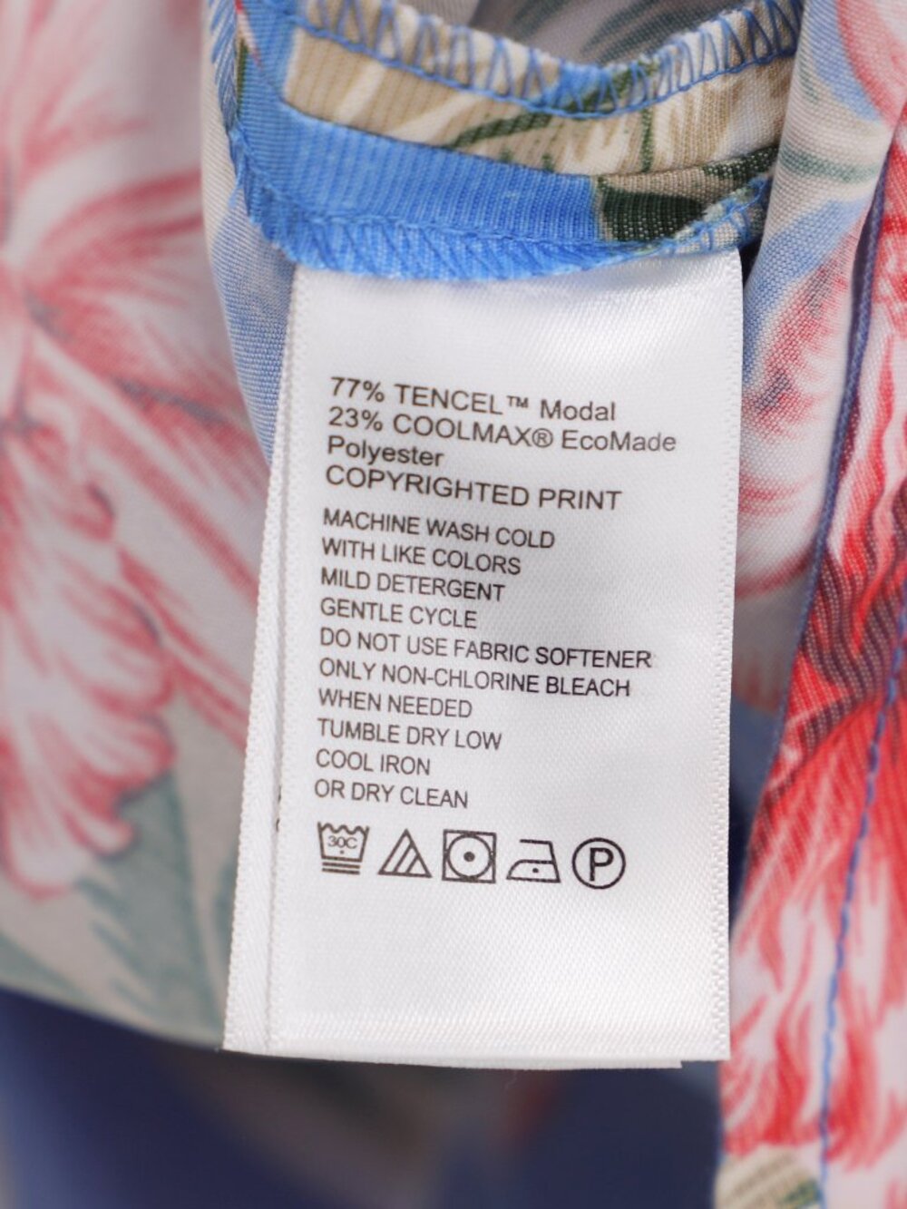 TOMMY BAHAMA IslandZone Coconut Point Hibiscus Cay Shirt Size XXL - Picture 7 of 7